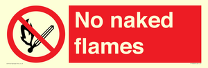 No naked flames